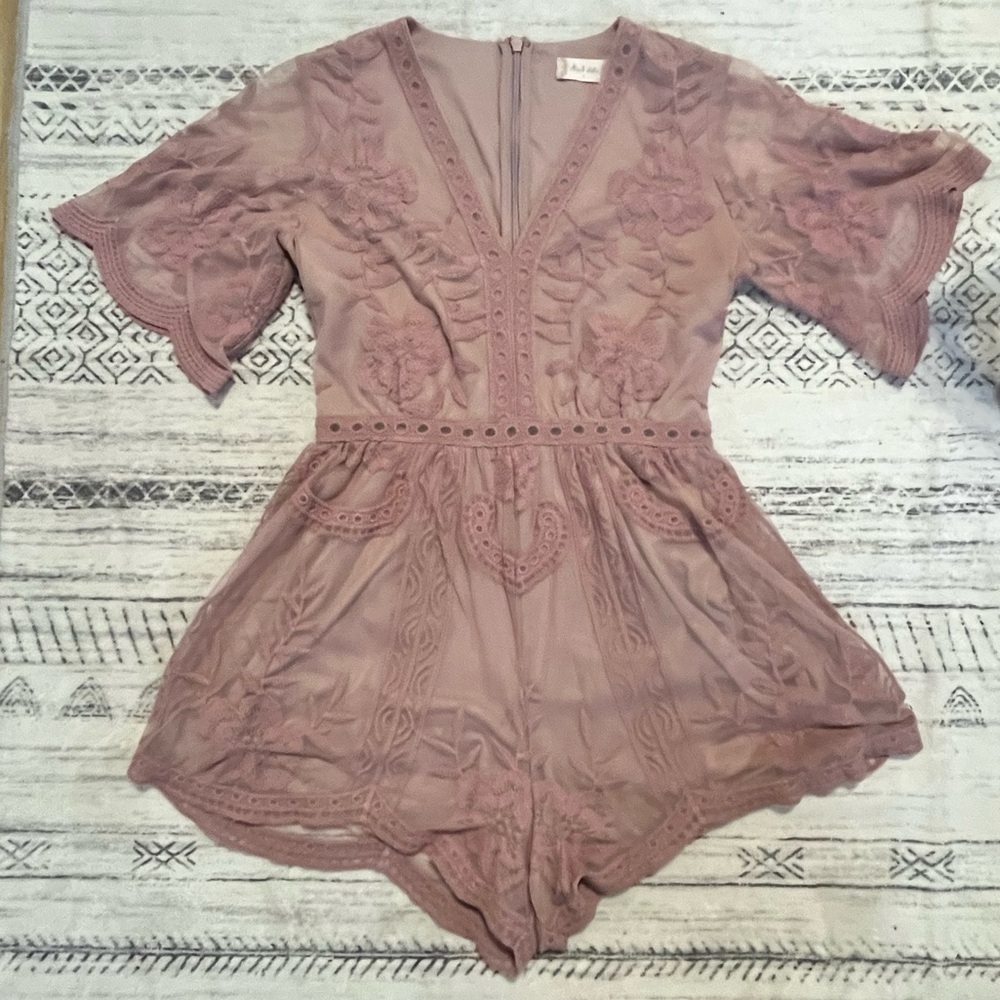 Alter’d State Dusty Rose Romper
